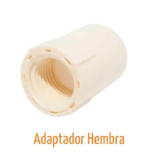 Adaptador Hembra PVC Adaptador Hembra PVC